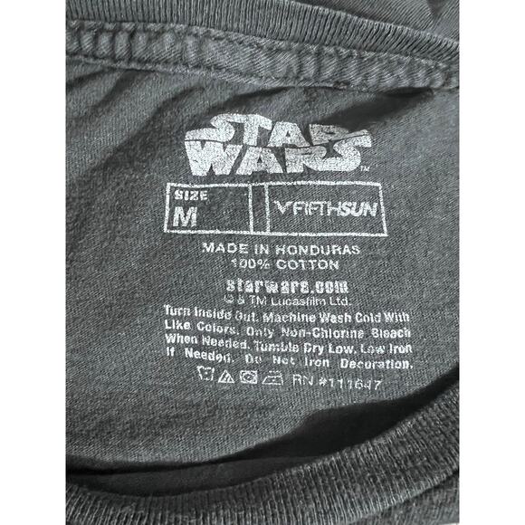 Star Wars Periodic Table of Elements T-Shirt, Size M – Fifth Sun, Black, Cotton - Picture 3 of 4